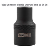 OEMTOOLS 35059 11 Point Brake Caliper Socket Additional Image 4