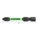 OEMTOOLS 26521 15-Pack Extended Phillips #2 Impact Bit Set Additional Image 2