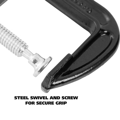 GreatNeck CC25 C-Clamp (2-1/2 Inch) Additional Image 4