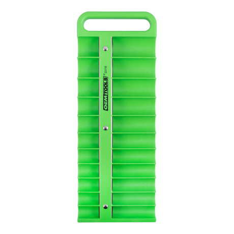 OEMTOOLS 23118 Portable Magnetic Socket Organizer 1/2in. Drive - Green Main Image