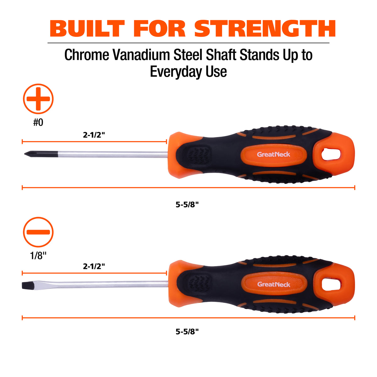 GreatNeck 21834 2-Piece Pocket Screwdriver Set Additional Image 4
