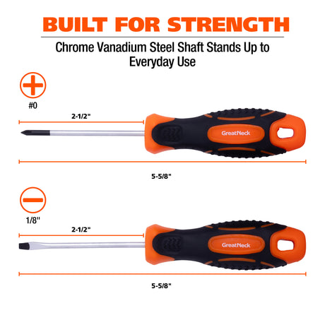 GreatNeck 21834 2-Piece Pocket Screwdriver Set Additional Image 4