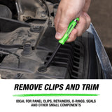 OEMTOOLS 24160 1/4in. Mini Pry Bar with Strike Cap and Pocket Clip Additional Image 5