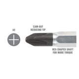 OEMTOOLS 22575 8 Inch #2 Phillips Screwdriver Additional Image 2