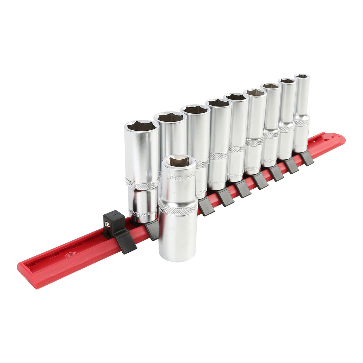 OEMTOOLS 22959 10 Piece 1/2in. Deep Socket Set (Metric) Additional Image 3