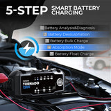TopDon T1200 1.2A Smart Battery Charger Additional Image 3