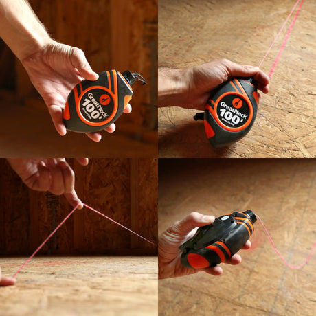 GreatNeck 74602 6-to-1 Chalk Reel w/Red Chalk Additional Image 9