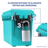 Sheffield 12633 Field Box- Teal, Made in the U.S.A. Additional Image 4