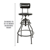 OEMTOOLS 24911 Adjustable Hydraulic Stool Additional Image 1