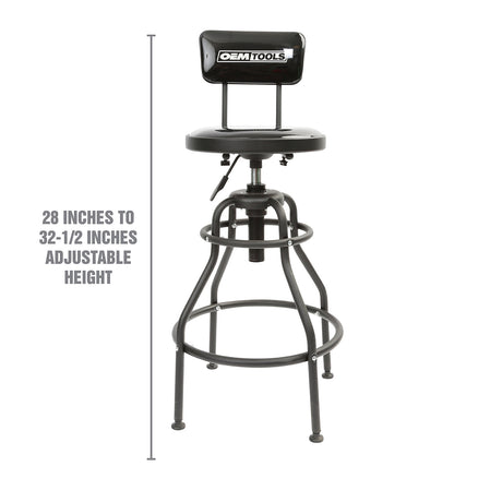 OEMTOOLS 24911 Adjustable Hydraulic Stool Additional Image 1