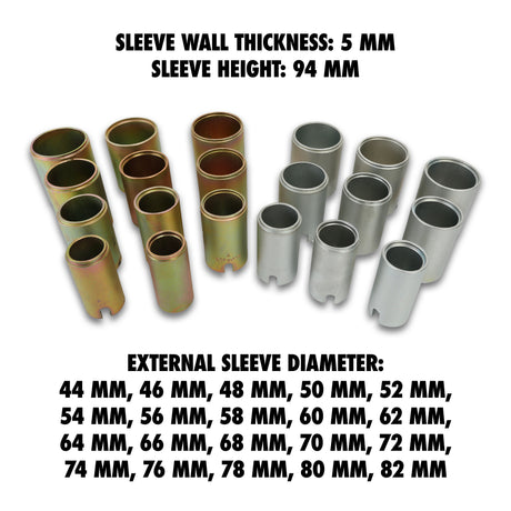 OEMTOOLS 27212 Manual Bushing Installation and Removal Tool Set Additional Image 3