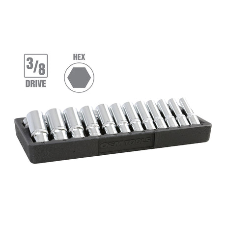 OEMTOOLS 22963 24 Piece 3/8in. Drive Socket Set (Metric) Additional Image 2