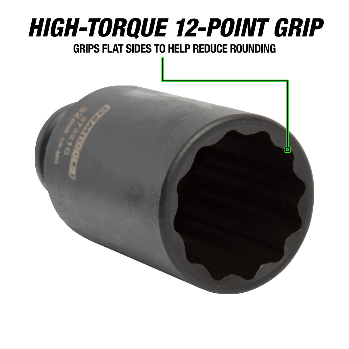 OEMTOOLS 37321 12 Pt. Axle Nut Socket Set Additional Image 3