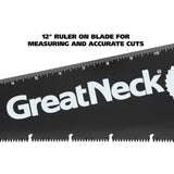 GreatNeck 74003 15 Inch Aggressive Tooth Handsaw w/ Aluminum Frame Composite Handle Additional Image 6