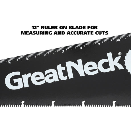 GreatNeck 74003 15 Inch Aggressive Tooth Handsaw w/ Aluminum Frame Composite Handle Additional Image 6