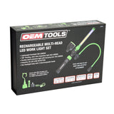 OEMTOOLS 24648 Rechargeable Multi-Head Work Light Set Additional Image 8
