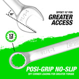OEMTOOLS 22043 1-1/16 Inch SAE Combination Wrench Additional Image 3