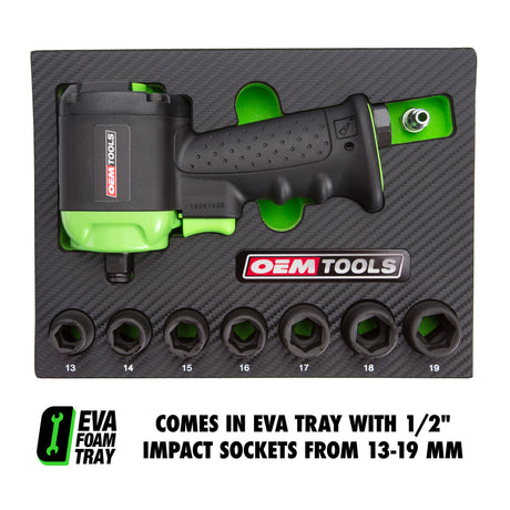 OEMTOOLS 24418 1/2 Inch Compact Air Impact Wrench Additional Image 6