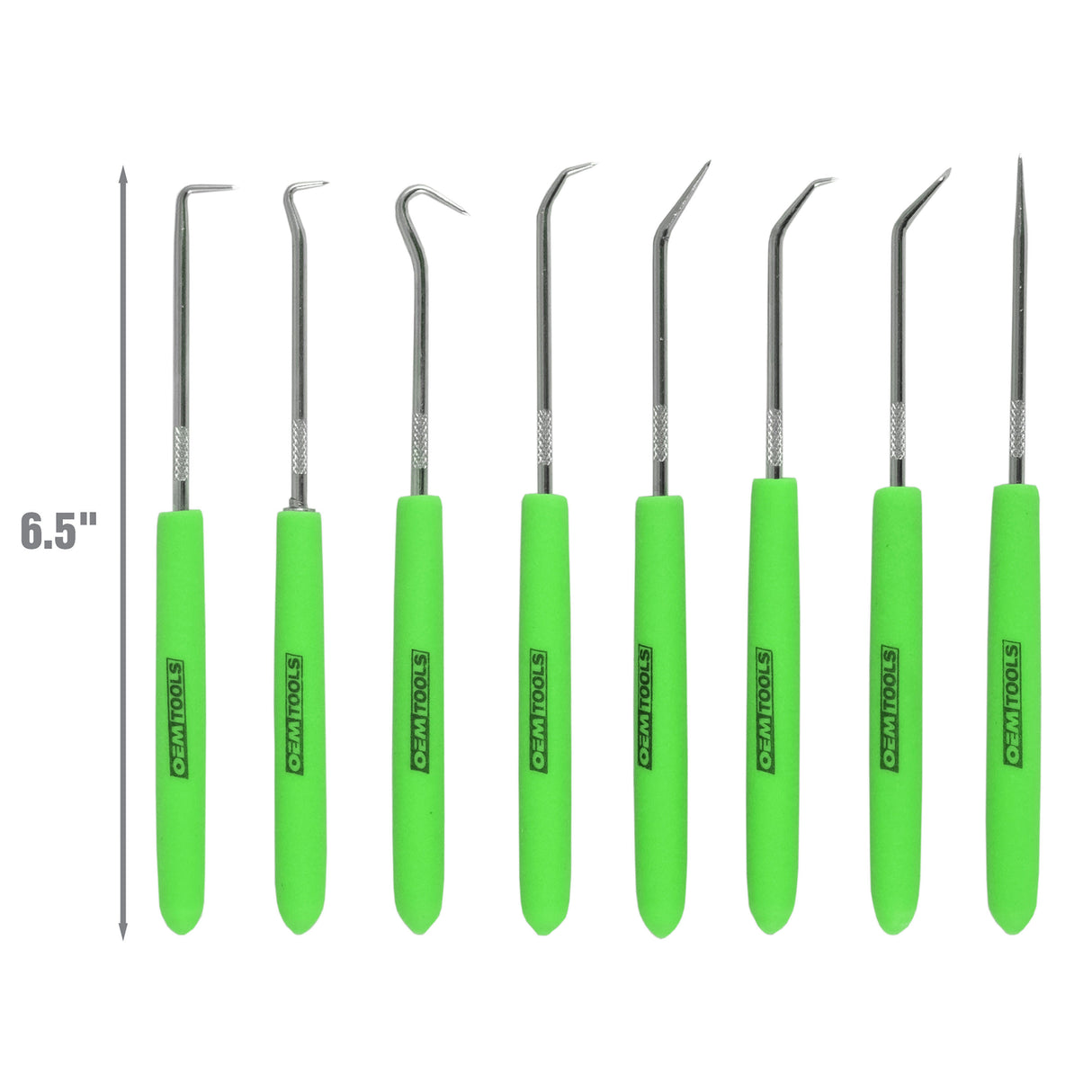 OEMTOOLS 26536 Mini Hook and Pick Set - 8 Piece Additional Image 1