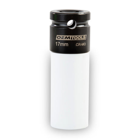 OEMTOOLS 24469 1/2in. Drive 17 mm Mercedes Flower Lug Bolt Impact Socket Additional Image 1