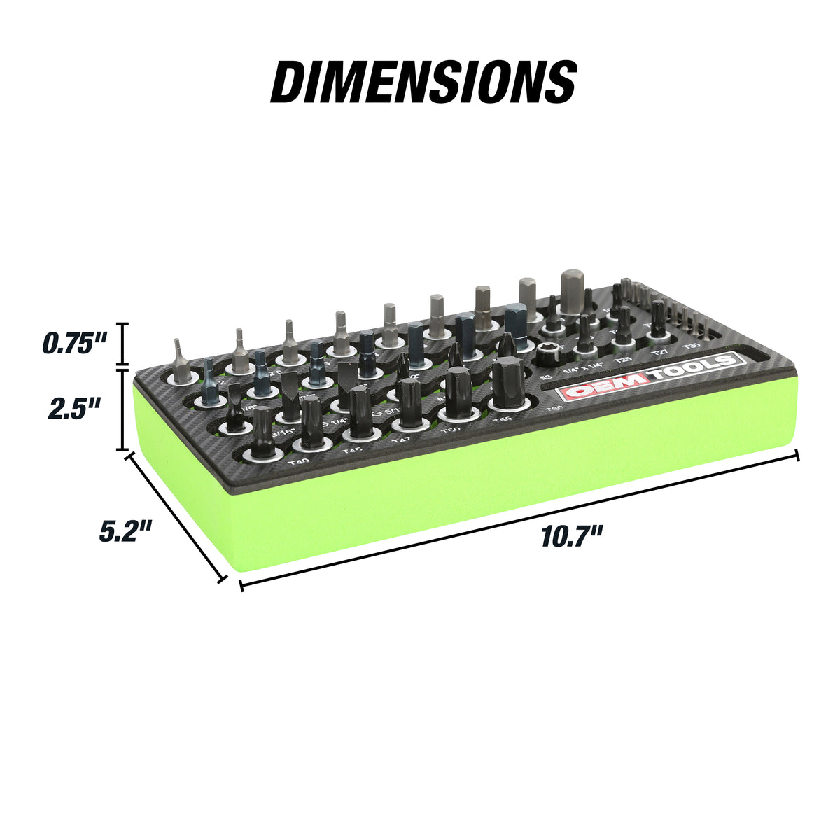 OEMTOOLS 23992 44 Piece Multi-Drive Star and Bit Socket Set Additional Image 7