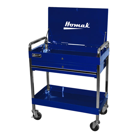 32in. Professional 1 Drawer Service Cart - Blue Main Image