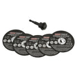 OEMTOOLS 26524 5 Piece Cut Off Wheel Set with Mandrel Main Image