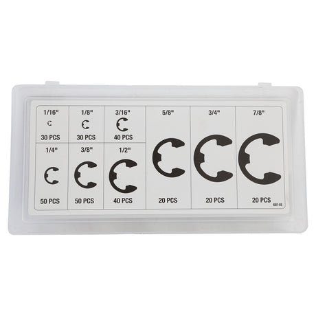 Hardware Machinery® 68145 300 Piece E-Clip Assortment Additional Image 5