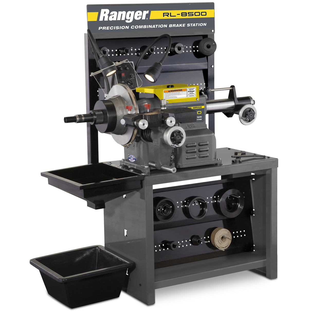 Ranger RL-8500XLT HD Combination Brake Lathe w/Bench & Std Tooling Main Image
