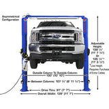 Atlas Equipment Platinum PVL10 10,000 Lb. 2-Post Lift Additional Image 2