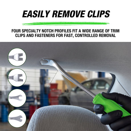 OEMTOOLS 24161 4-Piece Auto Trim Clip & Fastener Removal Tool Set Additional Image 2