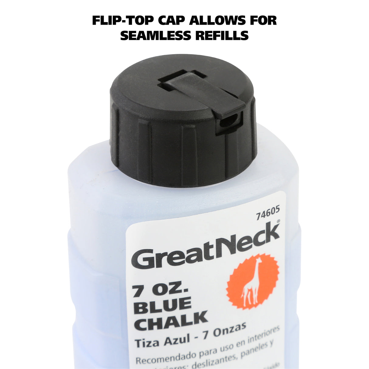 GreatNeck 74605 Blue Chalk - 7 Oz Additional Image 3