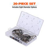 GreatNeck 68229 20-Piece Steel Hose Clamp Assortment Additional Image 2