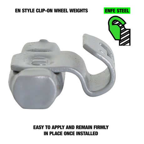 OEMTOOLS 23254 15 gm. EN Style Steel Wheel Weight - 1 Box of 25 Additional Image 2