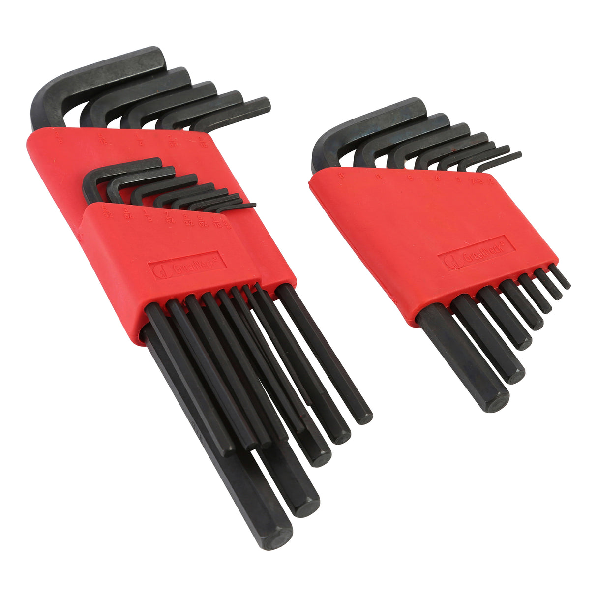 GreatNeck HK20S Hex Key Set (20 Piece SAE & Metric) with Holder Main Image