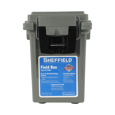 Sheffield 12726 Field Box- Military Drab Green Additional Image 10