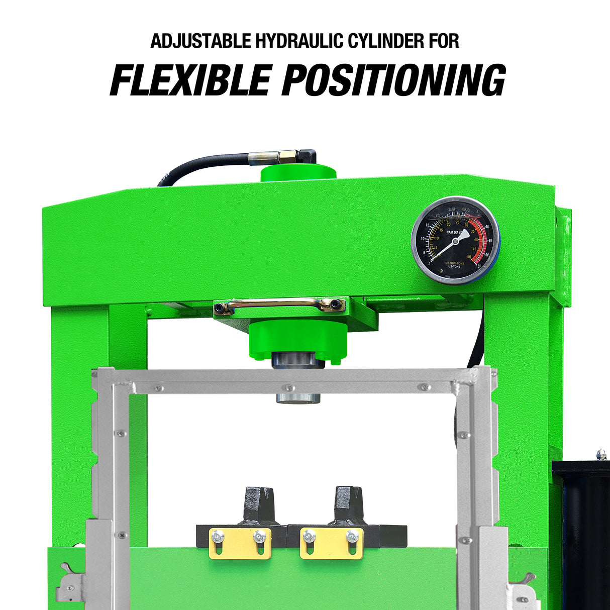 OEMTOOLS 29001 30 Ton Super Duty Air/Manual Shop Press Additional Image 2