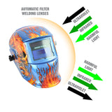 OEMTOOLS 24358 Automatic Darkening Welding Helmet with Grinding Function Additional Image 2