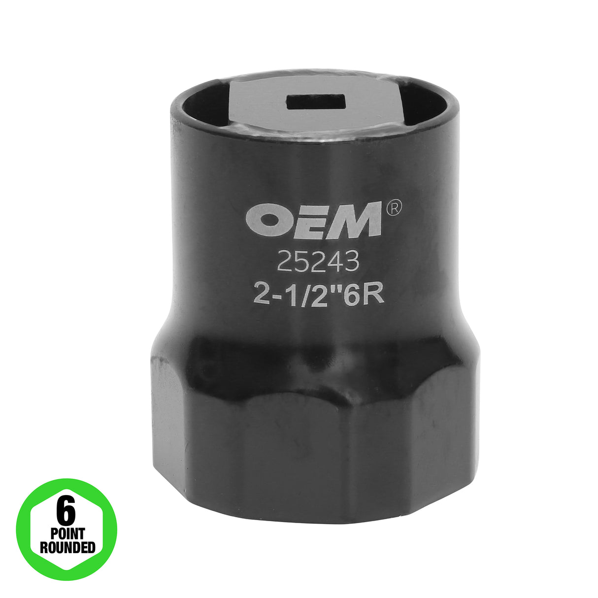 OEMTOOLS 25243 2-1/2 Inch Rounded Axle Locknut Socket Additional Image 1
