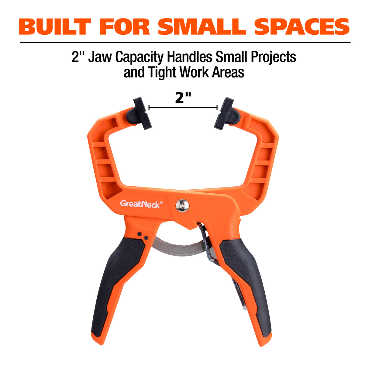 Great Neck 74305 Ratcheting C-Clamp (2in.) Additional Image 2