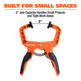 Great Neck 74305 Ratcheting C-Clamp (2in.) Additional Image 2