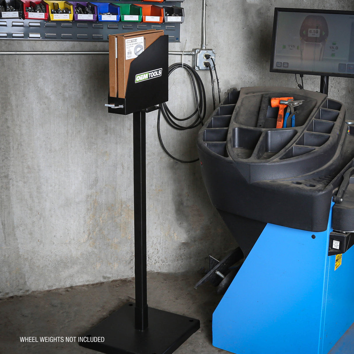 OEMTOOLS 23209 Adhesive Wheel Weight Dispenser Stand Additional Image 4
