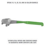 OEMTOOLS 22664 Aluminum Drum Bung Wrench Additional Image 3