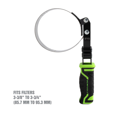 OEMTOOLS 87113 Professional Swivel Oil Filter Wrench (3-3/8in. - 3-3/4in.) Additional Image 1