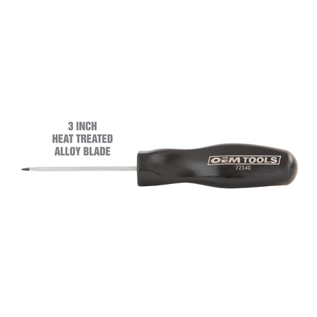 OEMTOOLS 22540 1/8 Inch x 3 Inch Slotted Screwdriver Additional Image 1