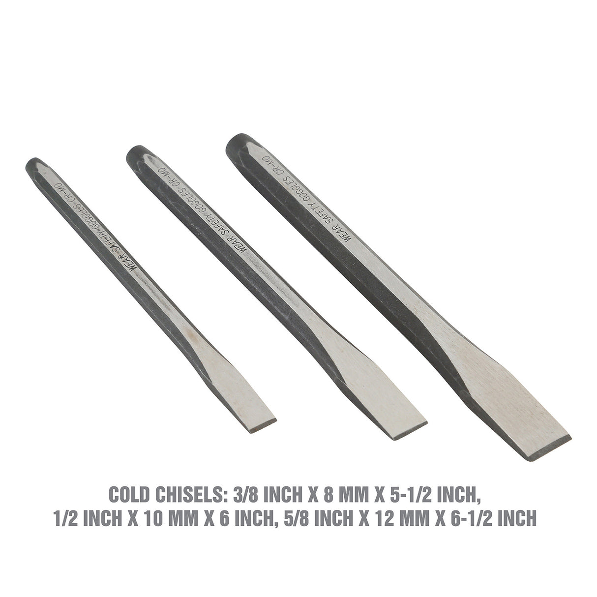 OEMTOOLS 23996 11 Piece Punch and Chisel Set Additional Image 4