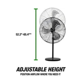 OEMTOOLS 34888 30 Inch Oscillating Pedestal Fan Additional Image 3