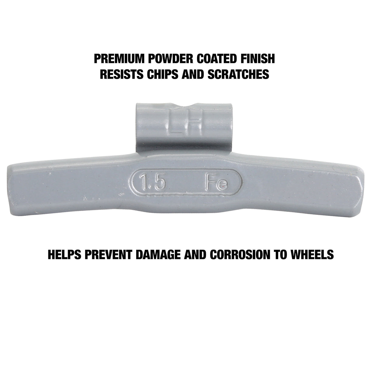 OEMTOOLS 23292 1.50 Oz. LH Style Steel Wheel Weight - 1 Box of 25 Additional Image 3