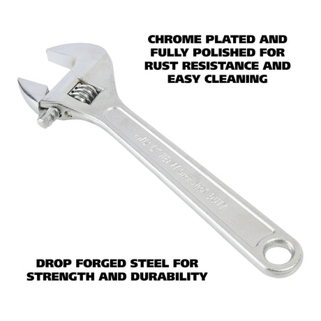 GreatNeck AW12C Adjustable Wrench (12 Inch) Additional Image 3