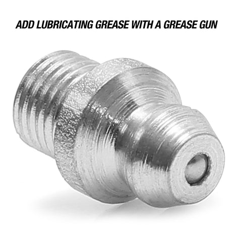 OEMTOOLS 25794 1/4in. Straight 28 Grease Fittings 10-Pack Additional Image 3